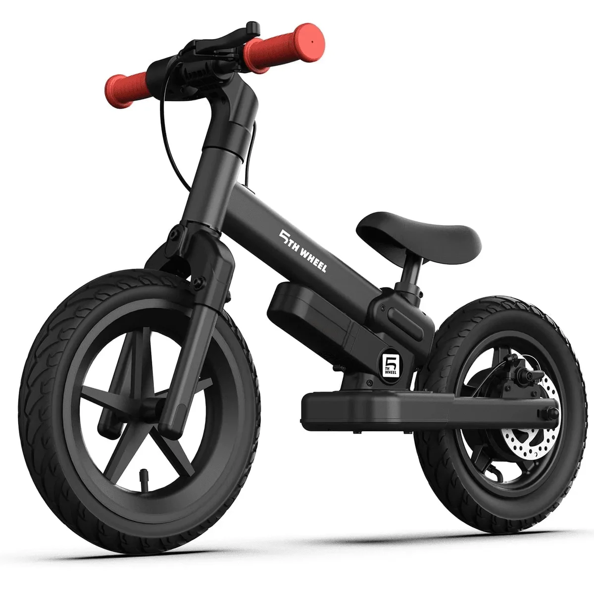 5TH WHEEL KB09 Electric Bike for Kids, 150W Electric Balance Bike Ages 3-8 Years Old, 12" Pneumatic Tire with Dual Brake, 3 Speed Modes Kid Elect 8570