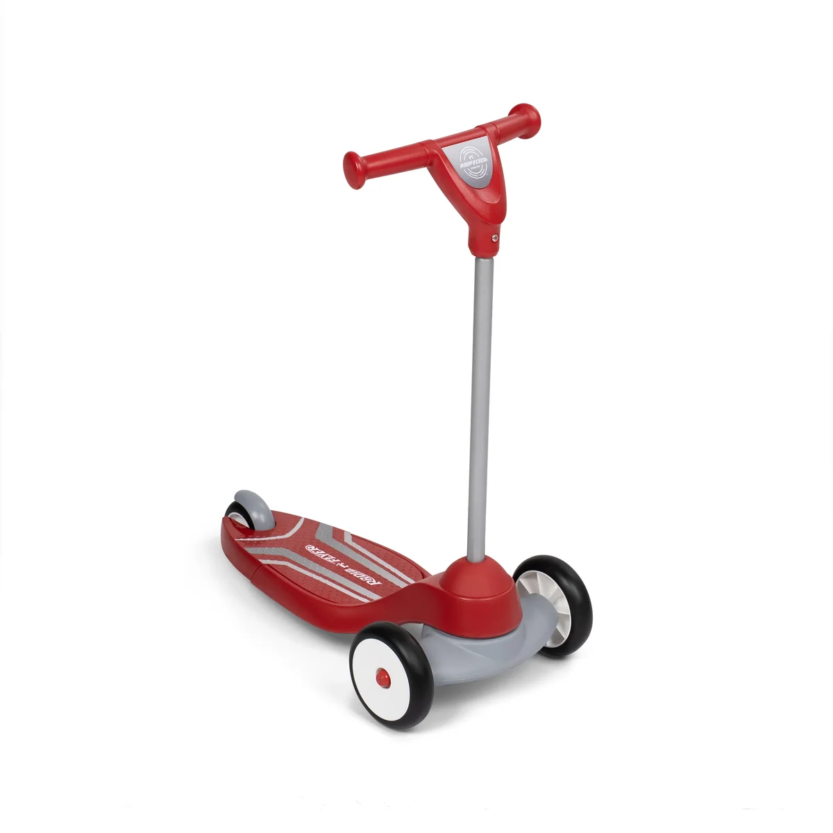 Everdaily Essentials My First Scooter for Beginner Riders with Extra-Wide Base for Stability, Red 7544