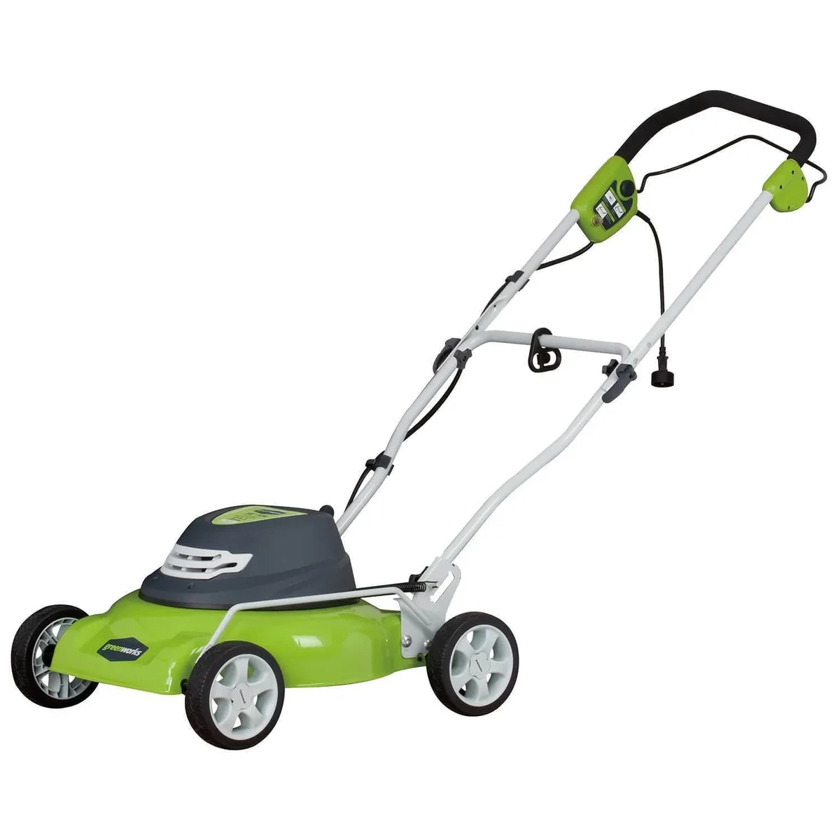 Greenworks 18" Corded Electric 12 Amp Push Lawn Mower 25012 2618