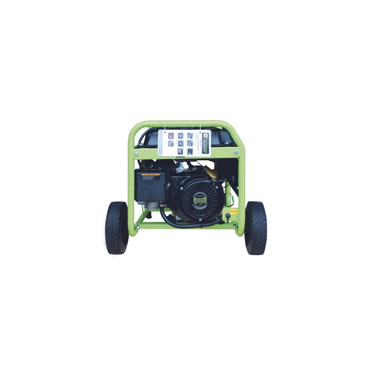 Green-Power America Pro Series 5250/4250-Watt Manual Start Dual Fuel Portable Generator w/223cc 8HP  Professional Engine 7730