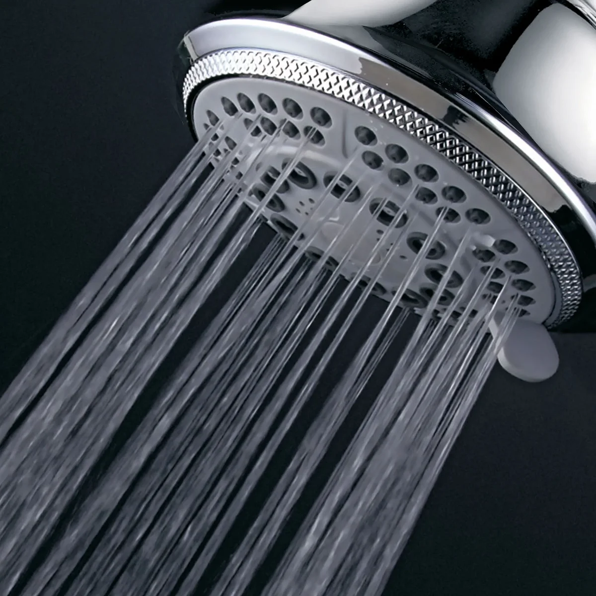 PowerSpa 5-Setting Deluxe Showerhead, Chrome 0319