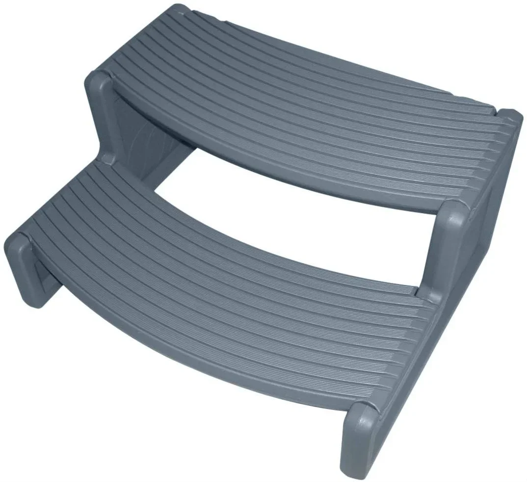 Everdaily Essentials HS2 Multi Purpose Spa Hot Tub Handi-Step Steps Dark Grey Ref. 4051