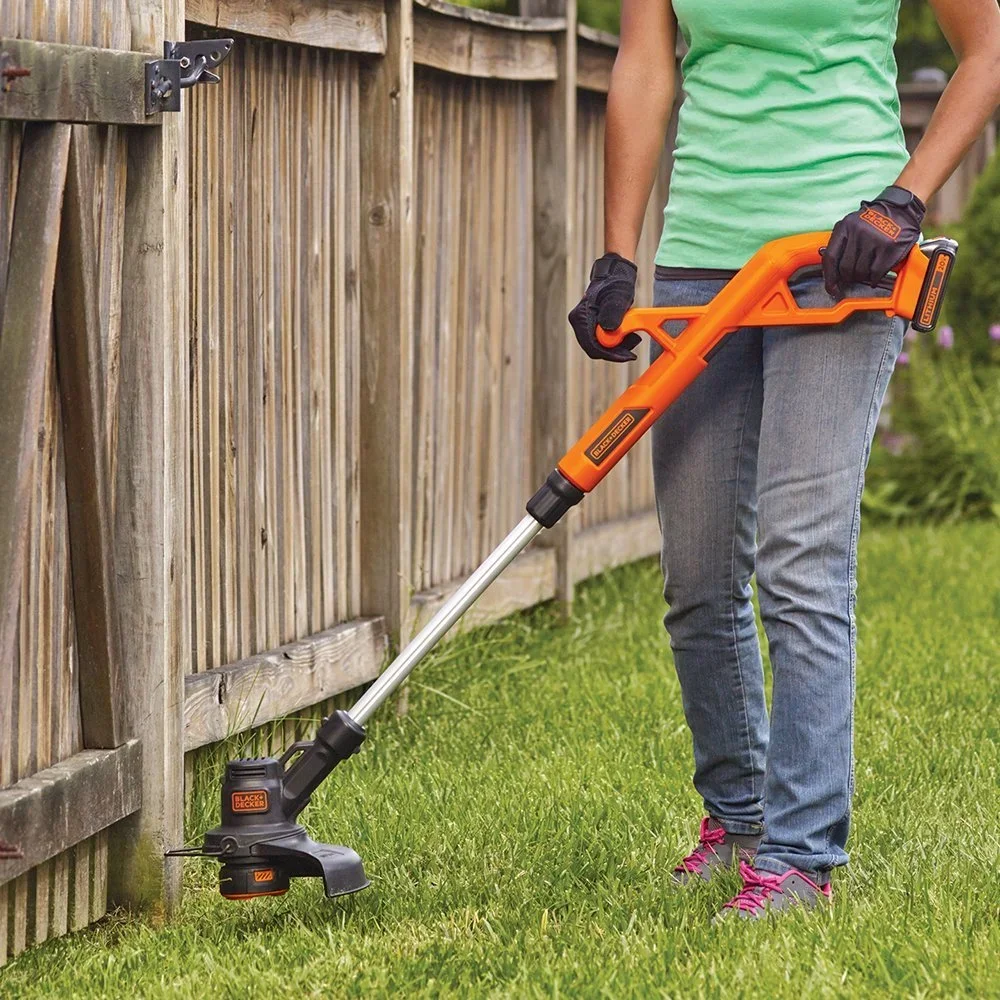 Everdaily Essentials LCC222 MAX* Lithium 10" String Trimmer & Hard Surface Sweeper + 2 Battery Combo Kit 3531