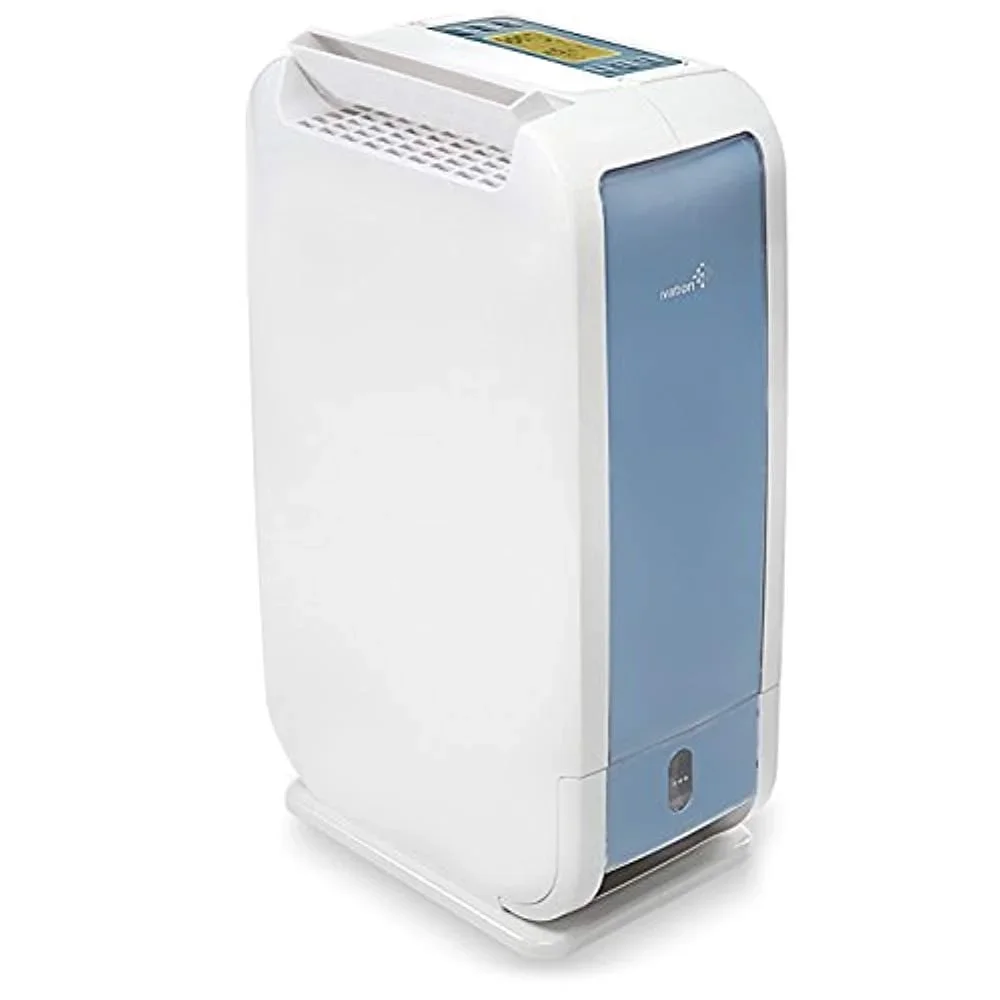 IVATION 13-Pint Desiccant Dehumidifier, Compact & Quiet, Continuous Drain Hose, Covers up to 270 Sq Ft 0903