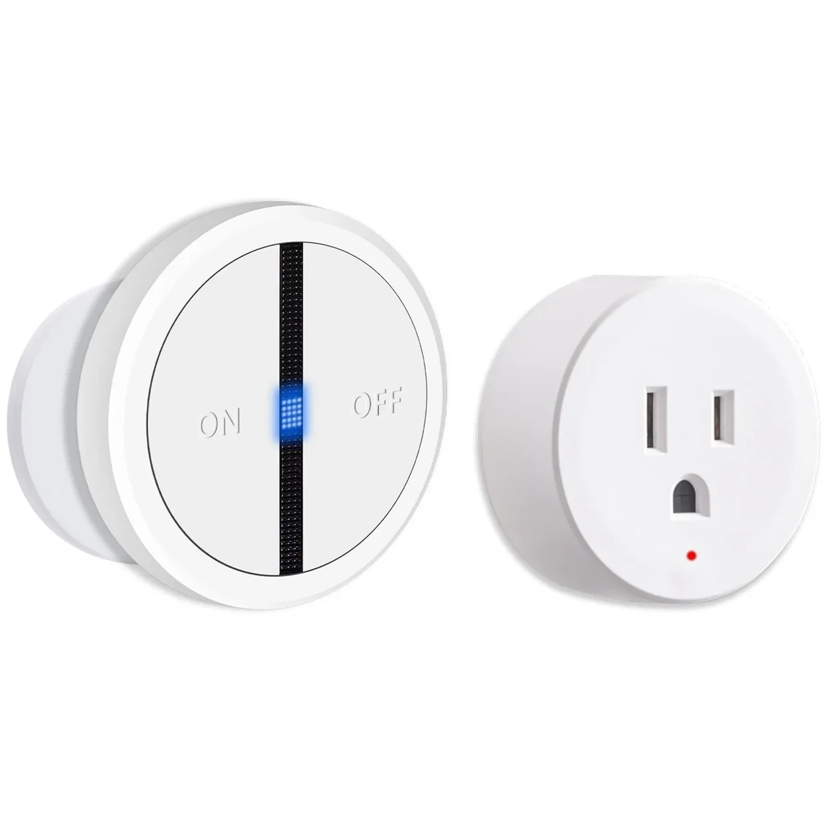 NineLeaf Garbage Disposal Wireless Switch Kit,Nineleaf Portable Remote Control Outlet,Garbage Disposal Switch with Magnetic, Remote Control Outlet,No Dril 1834