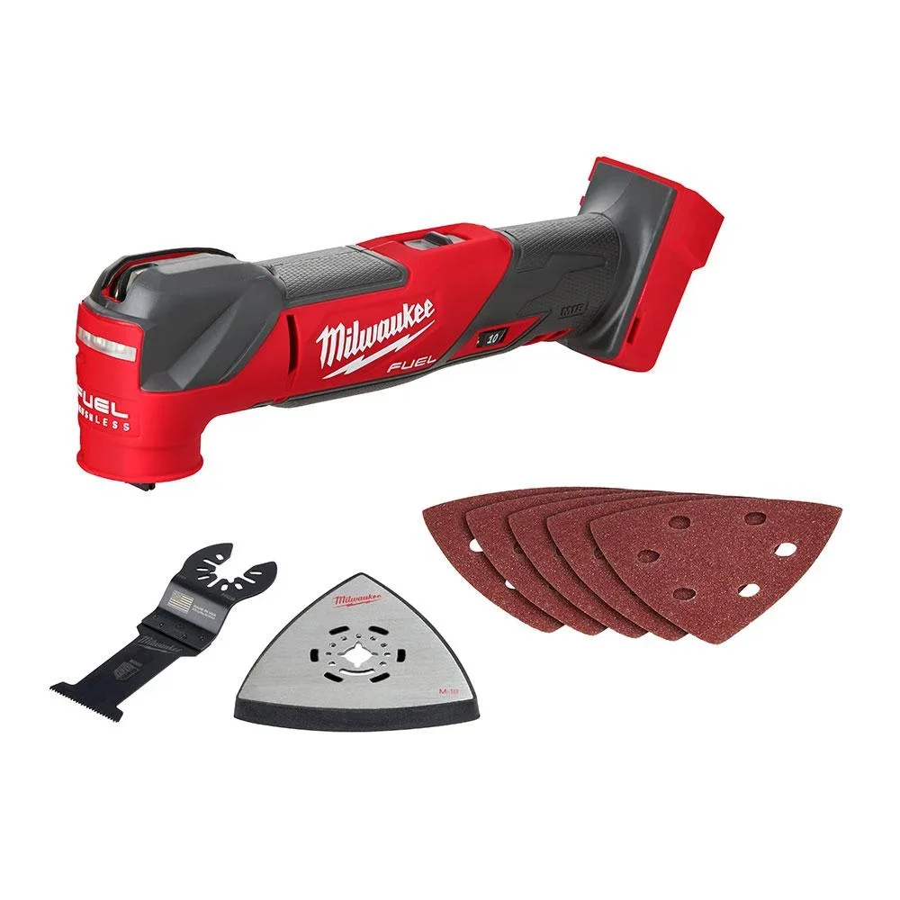 Milwaukee 283620, 18V, Cordless Electric Multi Tool Oscillating Power Tool, 20000 OPM 4060