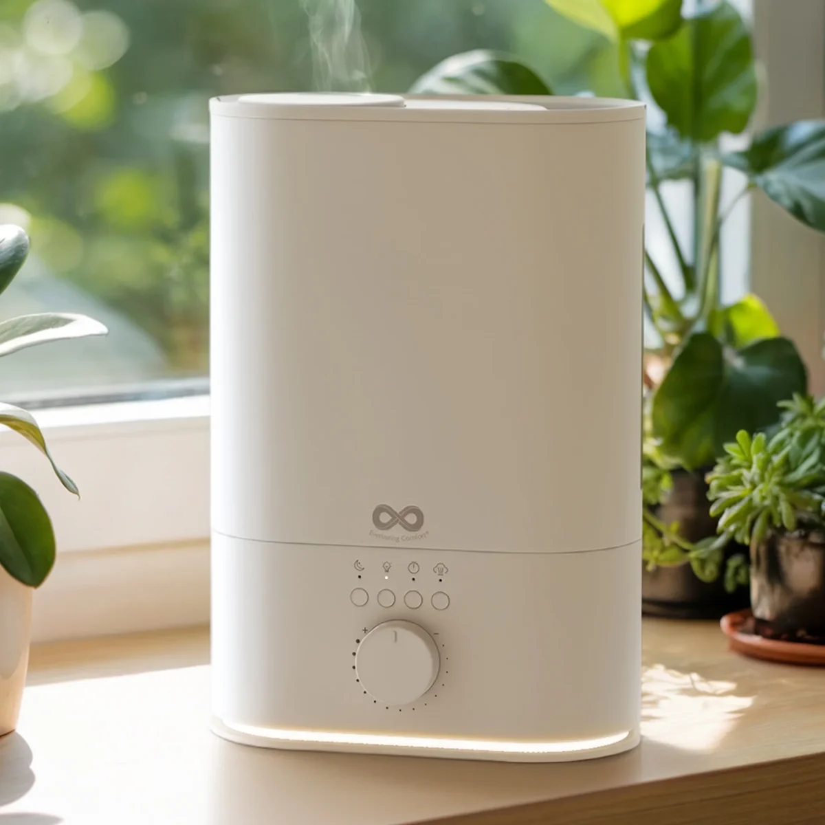 Everlasting Comfort 6L Top Fill Humidifier, Auto Shut-Off Cool Mist Oil Diffuser 0540