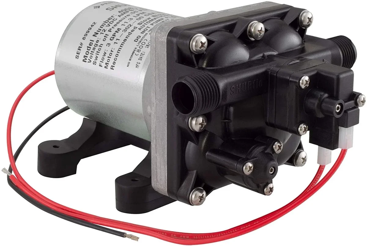 Everdaily Essentials 4008-101-A65 New 3.0 GPM RV Water Pump Revolution, 12V 8740