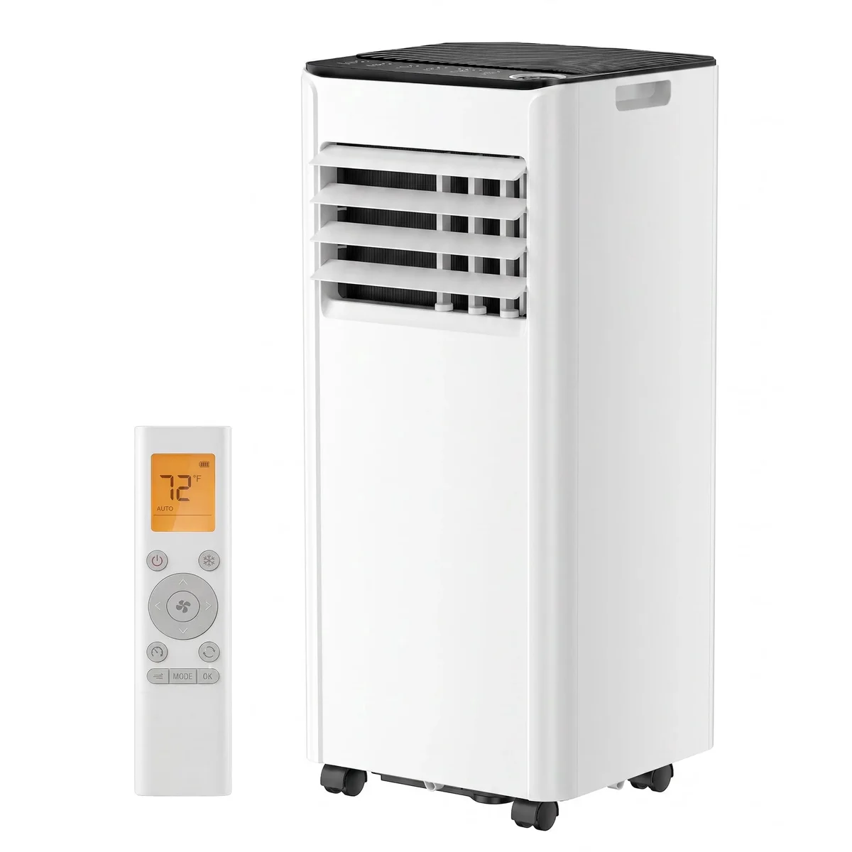 Everdaily Essentials 8000 BTU Portable Air Conditioner ,Portable Ac Unit up to 550 Sq,White 3620