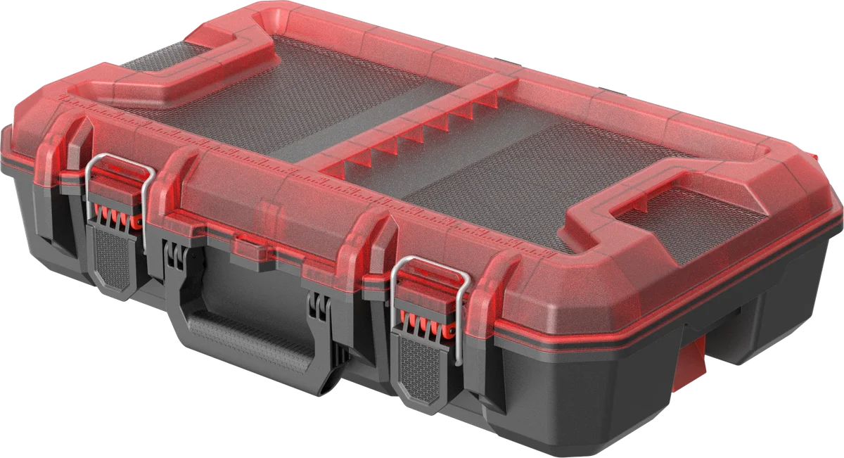Hyper Tough Hyper Stack Heavy Duty 3 Piece Modular Rolling Toolbox System, Black 9563