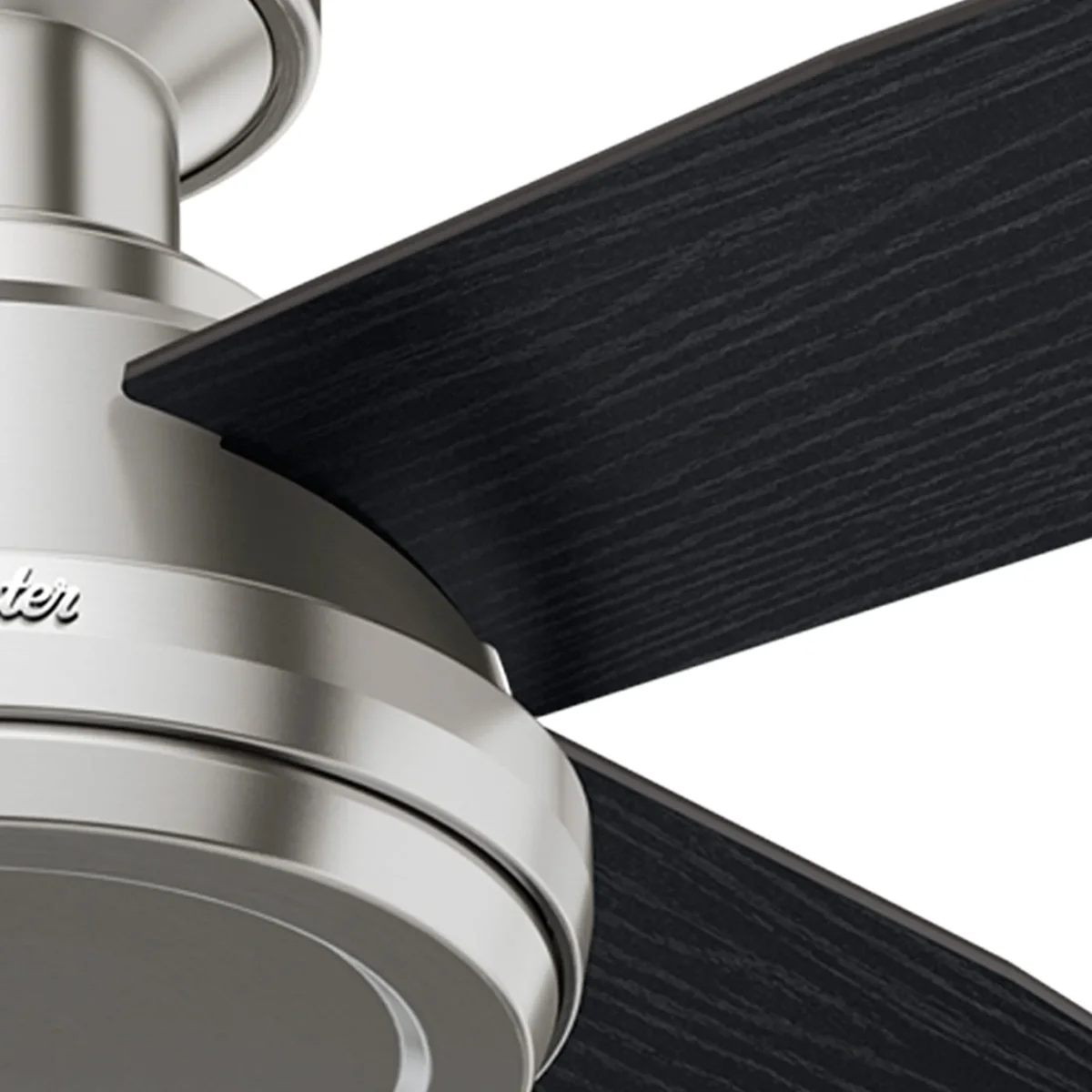 Everdaily Essentials 52 inch Indoor Ceiling Fan Light with Remote Control - Modern Ceiling Fan without Light, Low Profile Mount, 4 Blades, For Bedroom, Living Room, o Ref. 1382