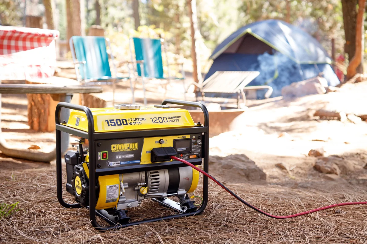 Champion Power Equipment 1200-Watt Portable Generator with CO Shield® 5037