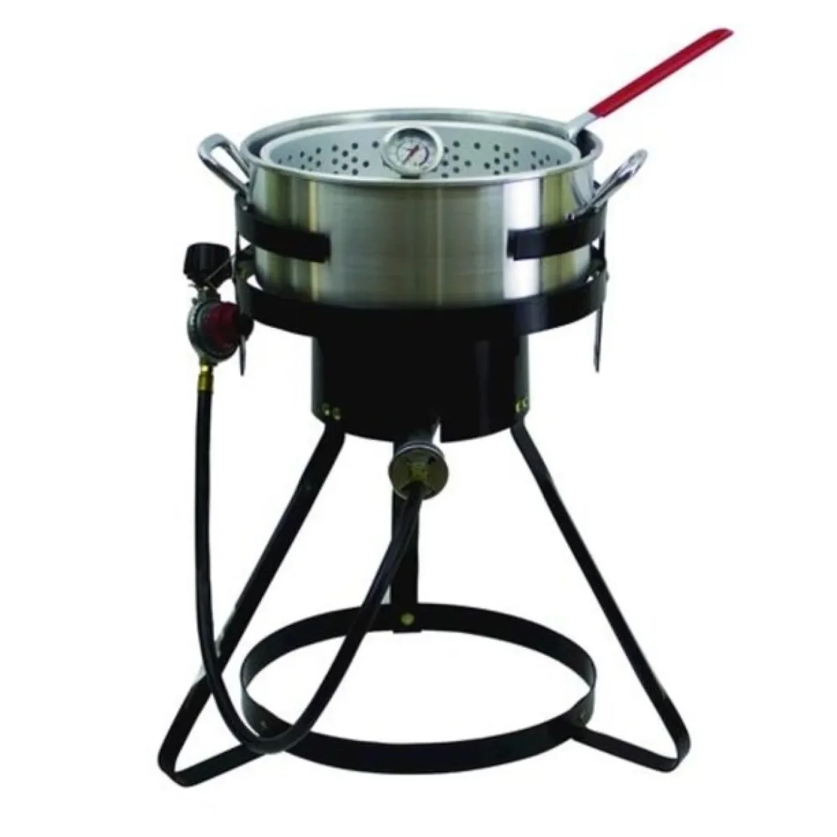 Metal Ware Chard 10.5 QT. Fish and Wing Fryer W/Strainer Basket Set FFPA105C 2784