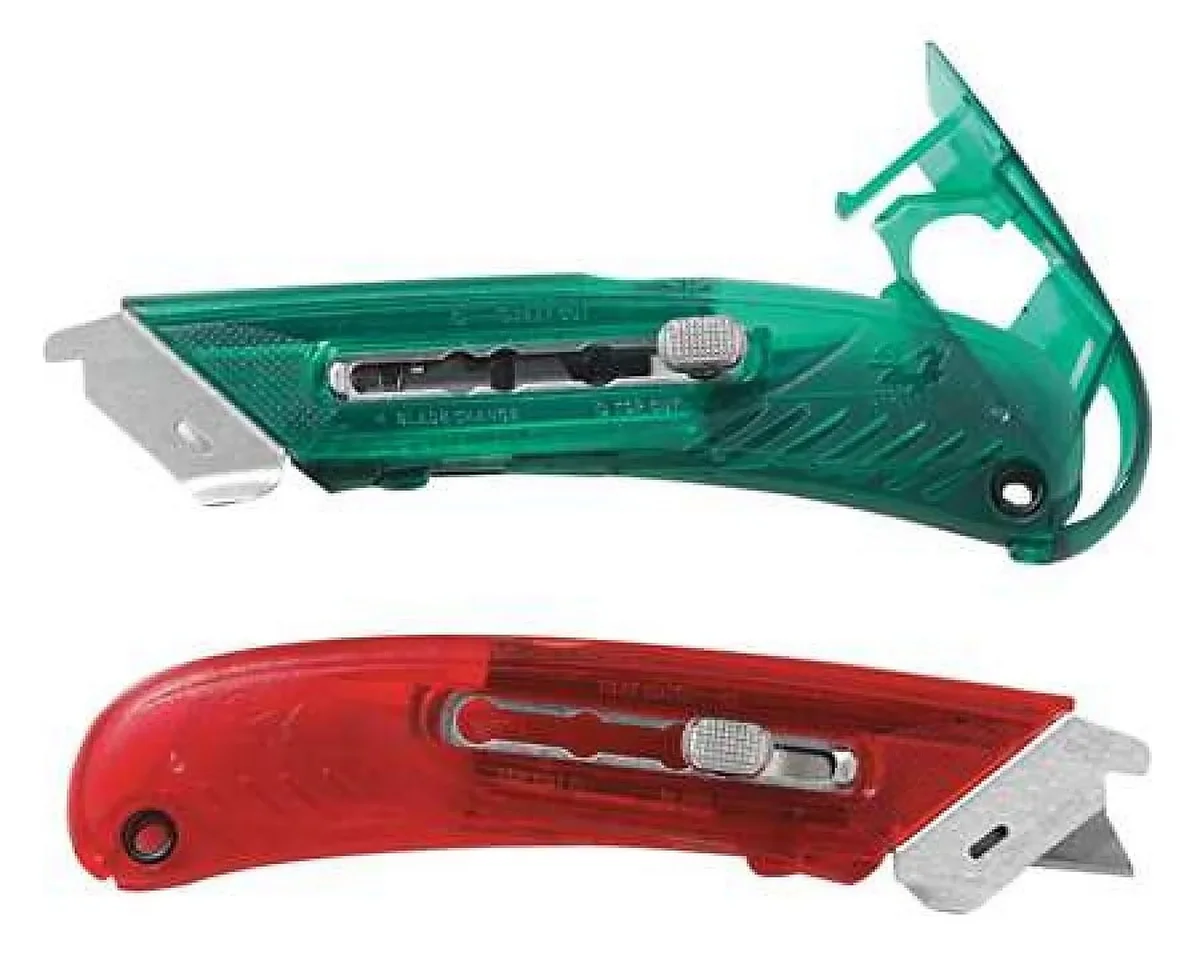 PHC Pacific Safety 3 Position Box Cutter, Green 3019