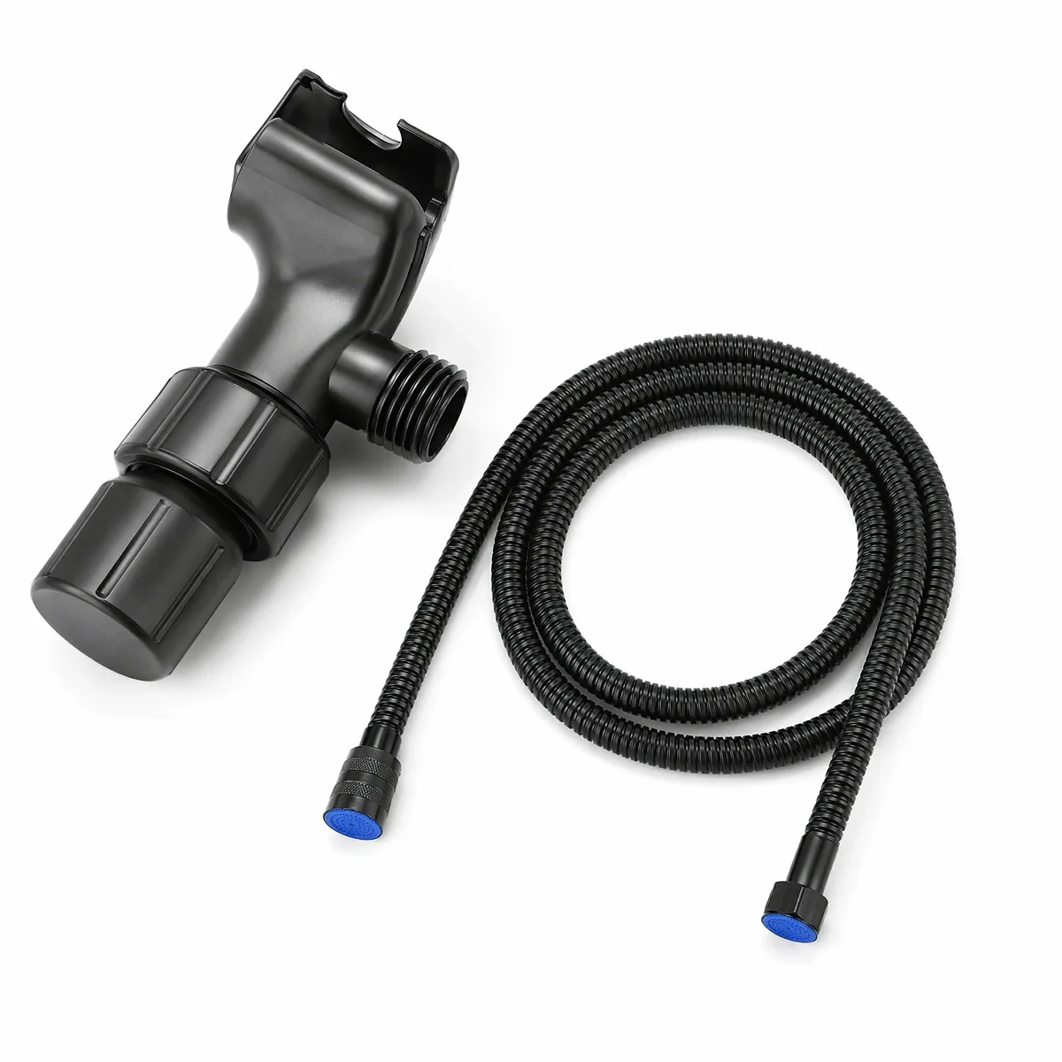 Lsupdaol 79 Inch Stainless Steel Shower Hose with Adjustable Shower Arm Holder and Head Replacement 4809