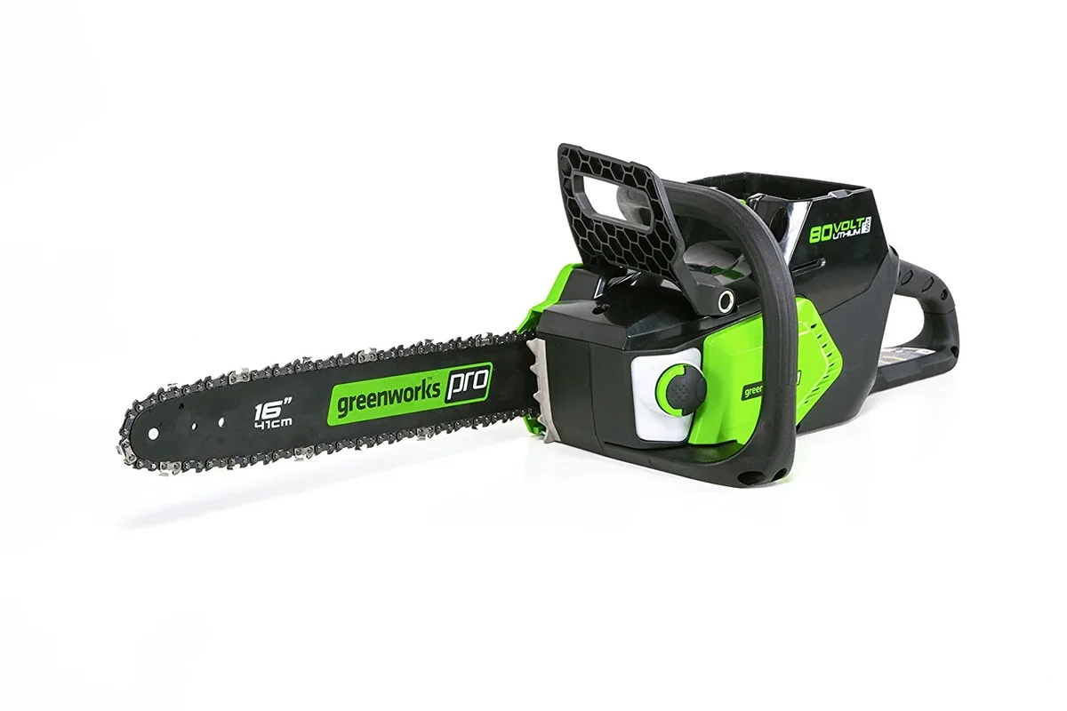 Greenworks Pro 80V 16-inch Cordless Brushless Chainsaw, Battery Not Included, 2004202 6084
