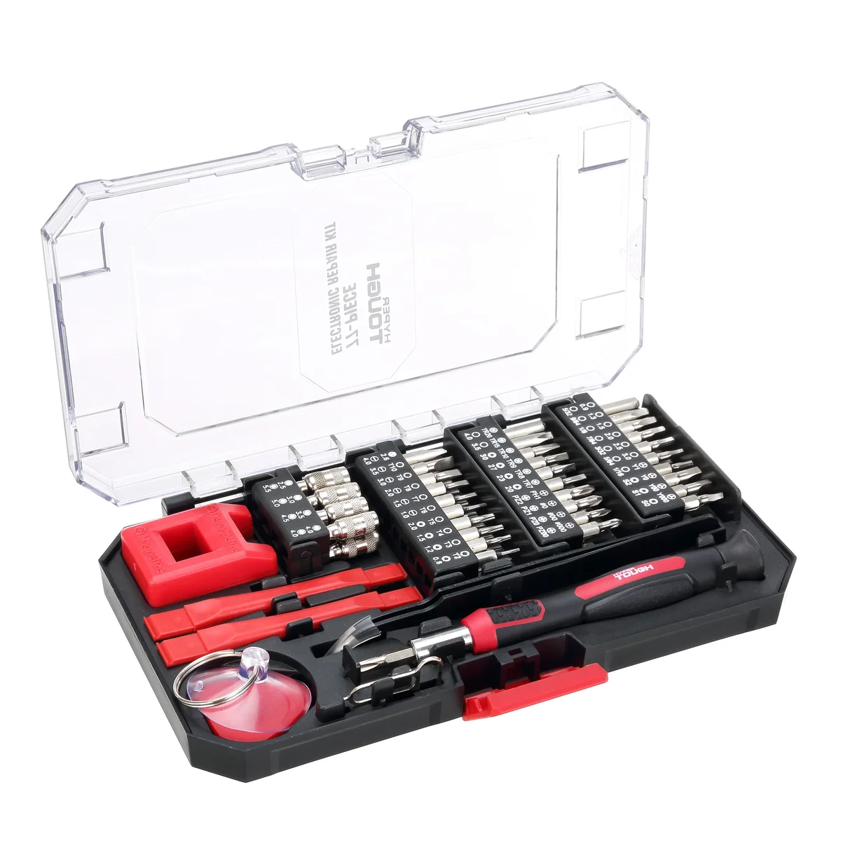 Everdaily Essentials 77 Piece Precision Tool Kit with Magnetic Screwdriver, Standard Size Bits, and Case, New Condition Ref. 0925