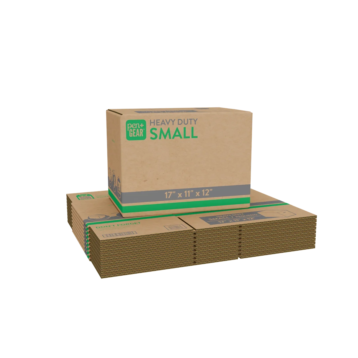 Pen+Gear (10 pack) Pen+Gear Small Heavy Duty Kraft Moving Boxes, 17L x 11W x 12H 0069