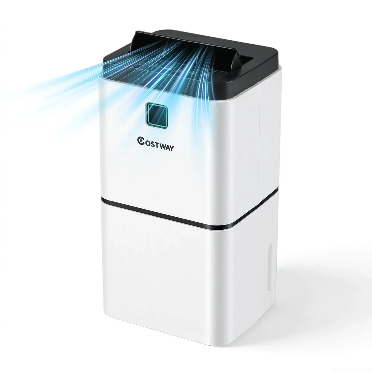 Costway 24 pt 1500 sq ft Dehumidifier in White - Easy To Use 0823