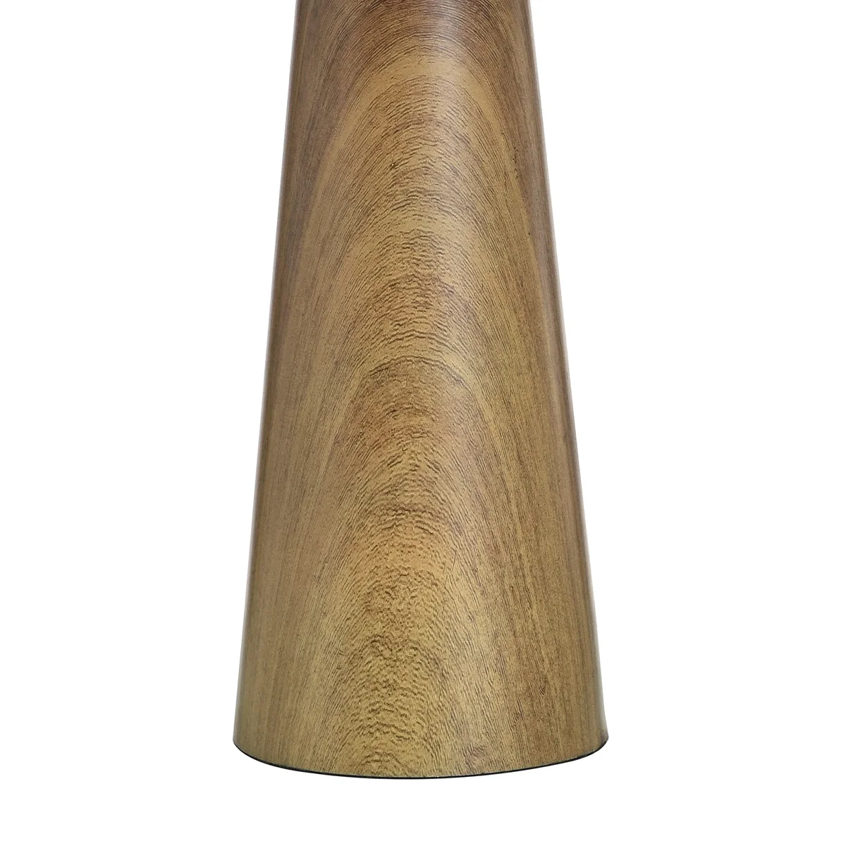 Better Homes & Gardens Wood Grain Finish Table Lamp with Pleated Shade 3988