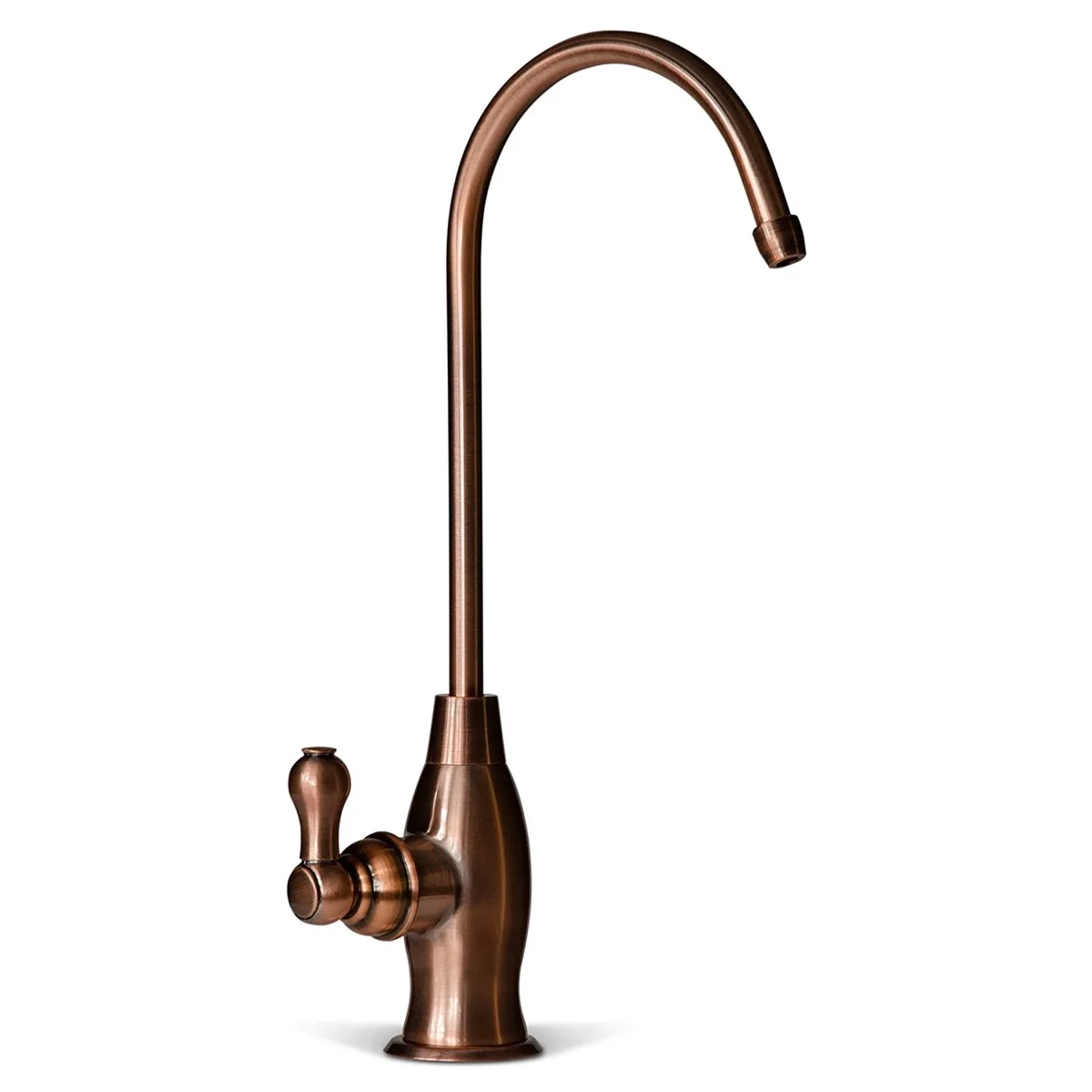 iSpring GK1-AW Heavy Duty Reverse Osmosis, High Spout Kitchen Bar Sink Drinking Water, Contemporary RO Faucet, Antique Wine 4506