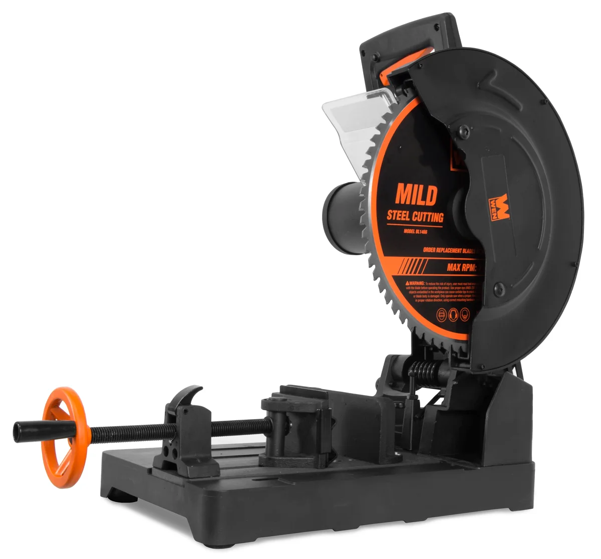 WEN 15-Amp 14-Inch Premium Multi-Material Cut-Off Chop Saw with Carbide-Tipped Metal-Cutting Saw Blade 5041