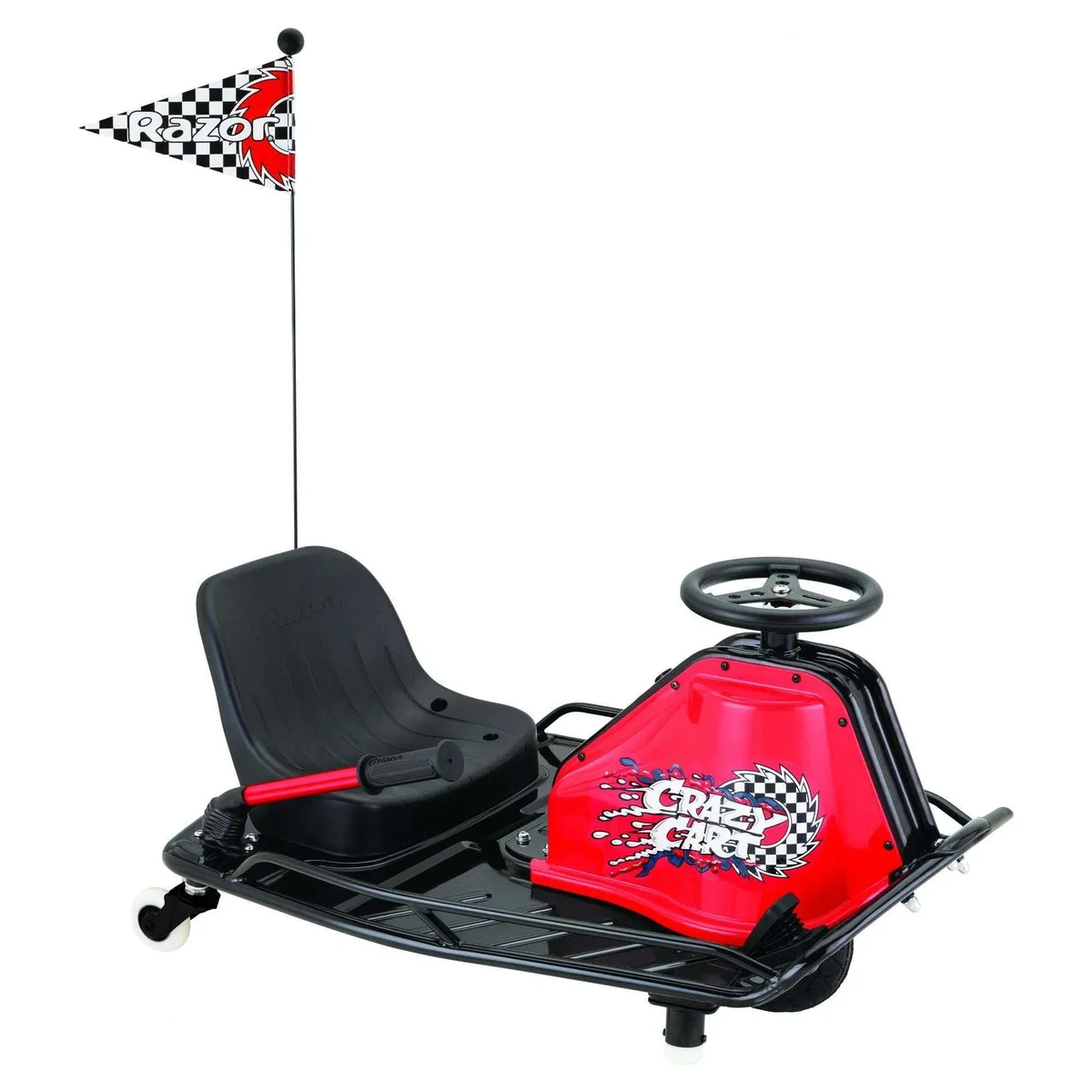 Everdaily Essentials Crazy Cart Sport - 24V Electric Drifting Go Kart, Variable Speed, up to 12 mph, for Child Ages 9+ 9453