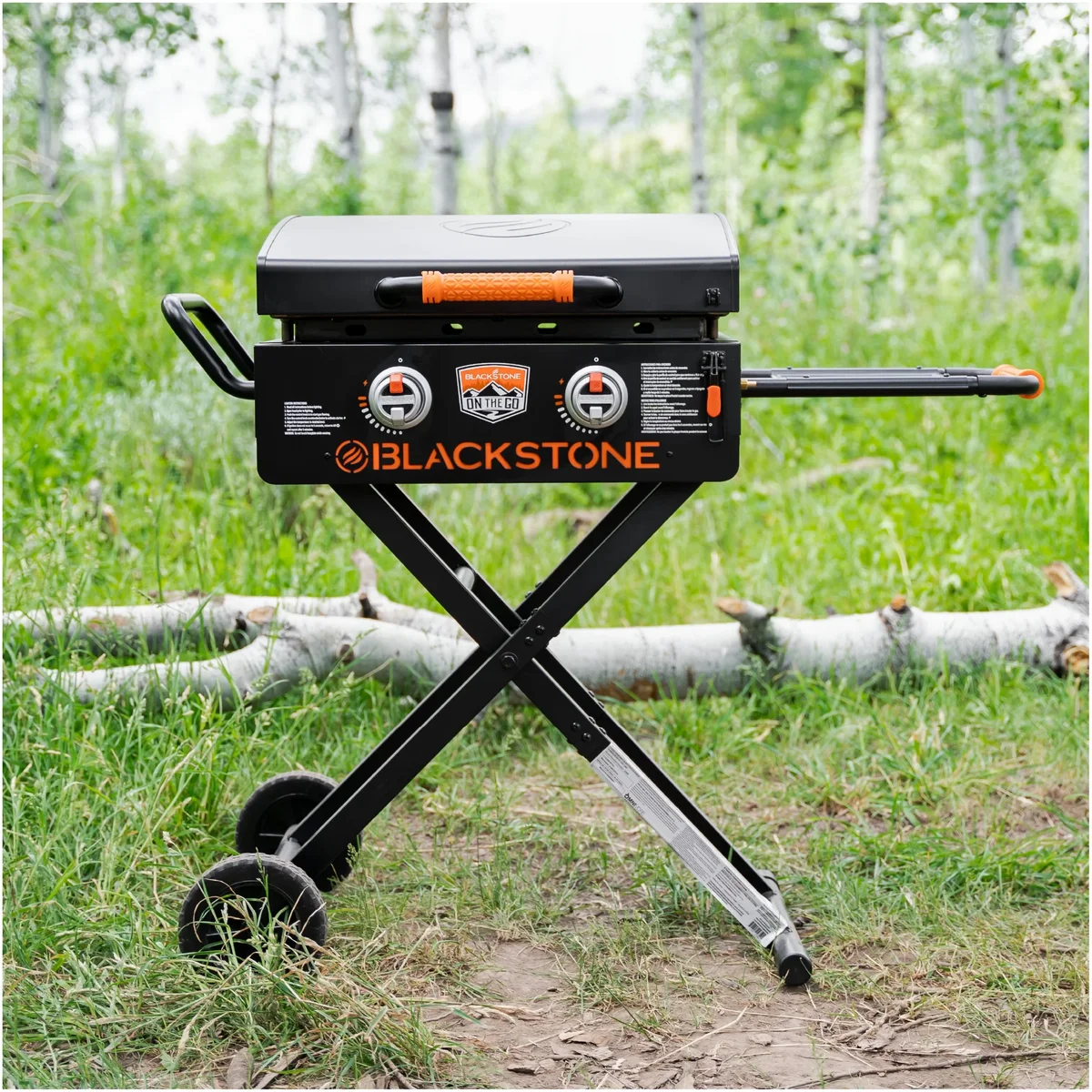 Everdaily Essentials On-the-Go 2-Burner 22” Propane Omnivore Griddle with Flexfold Legs Ref. 0935