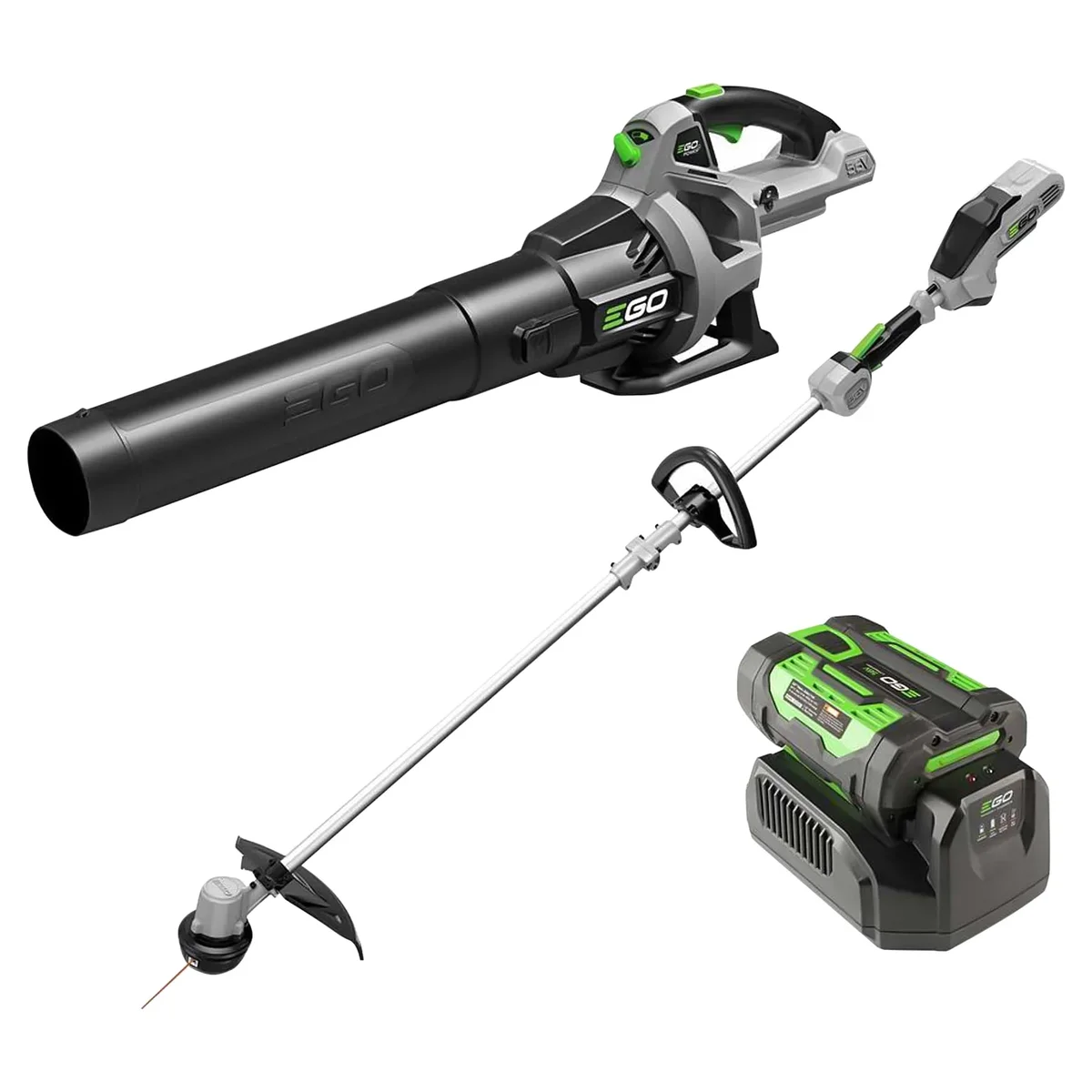 EGO POWER+ 56V 15" String Trimmer & 530CFM Blower Combo Kit W/ 2.5Ah Battery & Charger 5625
