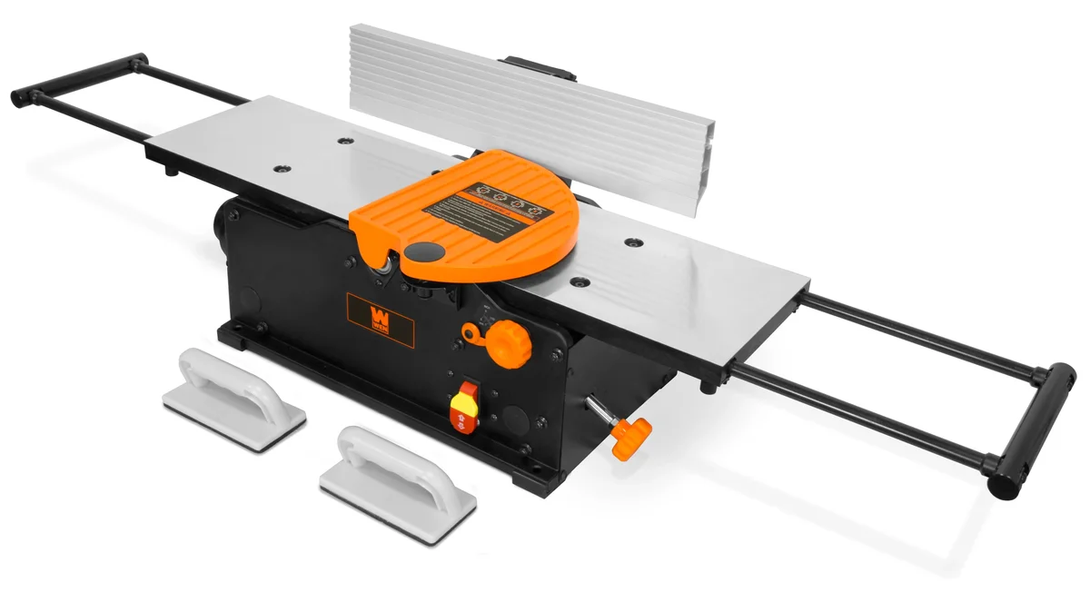 WEN 10-Amp 8-Inch Helical Benchtop Jointer with Extendable Table 2189