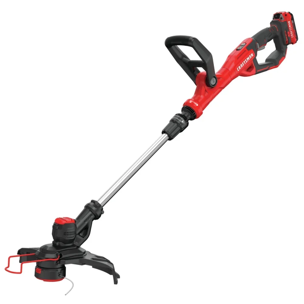 BLACK+DECKER CM-CST900D1 20V Battery-Powered Straight Shaft String Trimmer/Edger Kit 7908