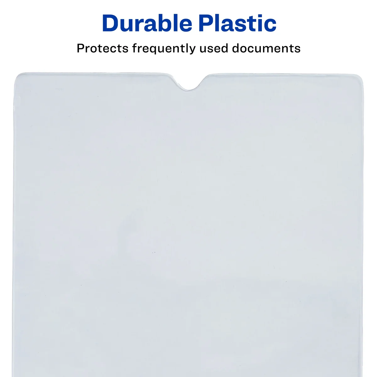 Avery Vinyl File Envelopes, 9" x 12", 10 Clear Envelopes (74804) 8590