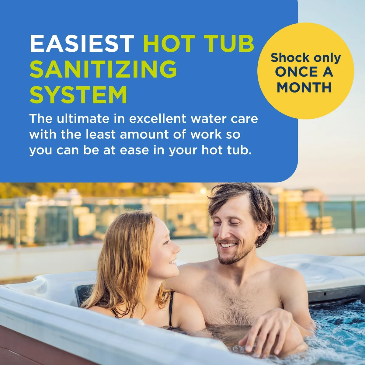 Everdaily Essentials @ease Floating Sanitizing System plus @ease SmartChlor Cartridge 3 Pack, Set Ref. 1068