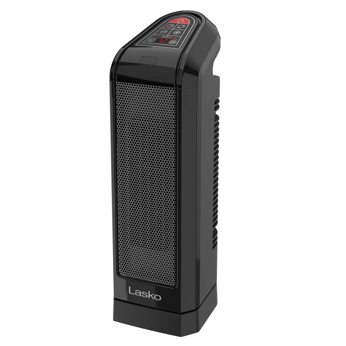 Everdaily Essentials Restored 15.75" 1500W Oscillating Digital Ceramic Tower Space Heater, Remote, Black, CT16670 (Refurbished) Ref. 7230
