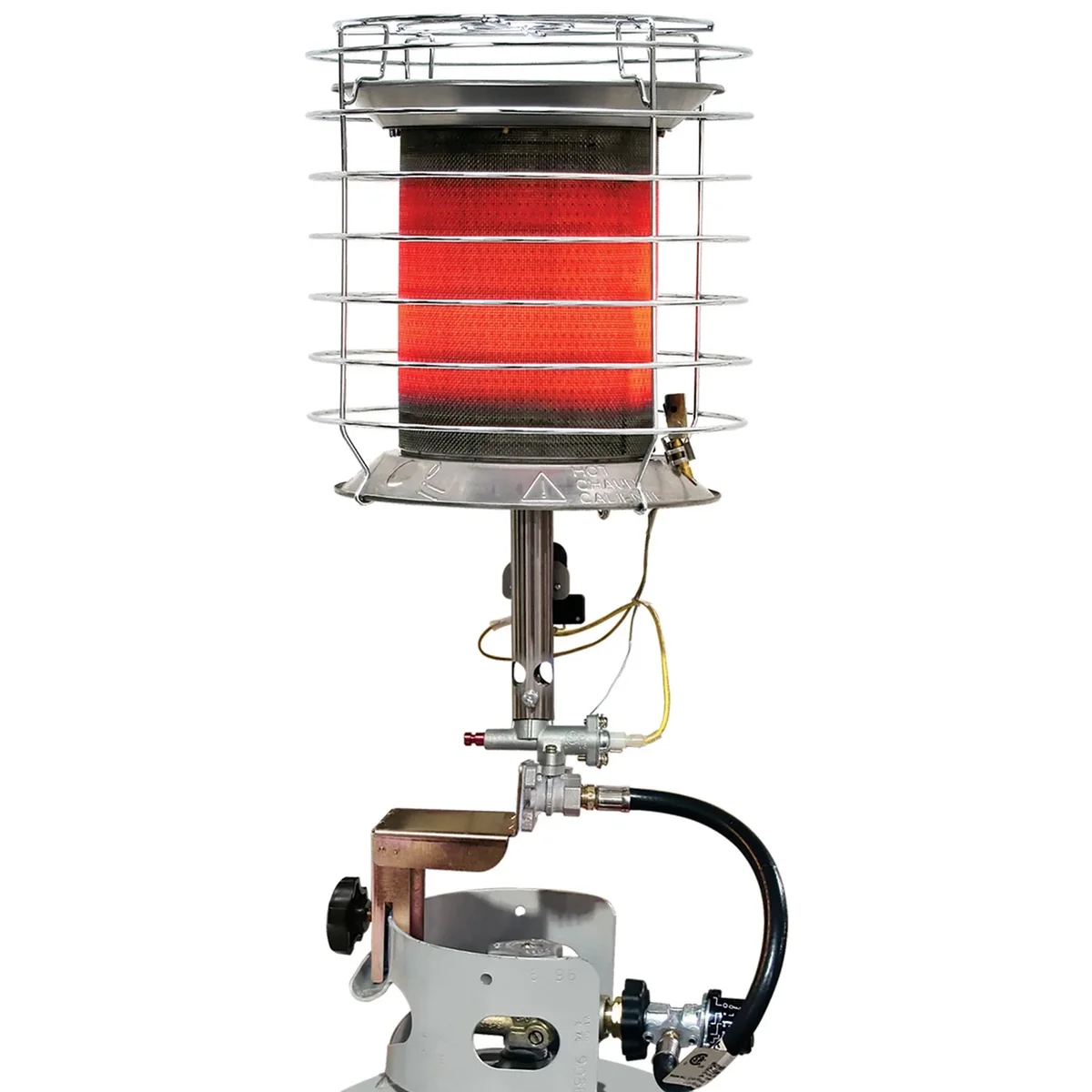 Everdaily Essentials 40,000-BTU Single Tank-Top Outdoor Portable 360° Propane Heater, TT-360 Ref. 3837