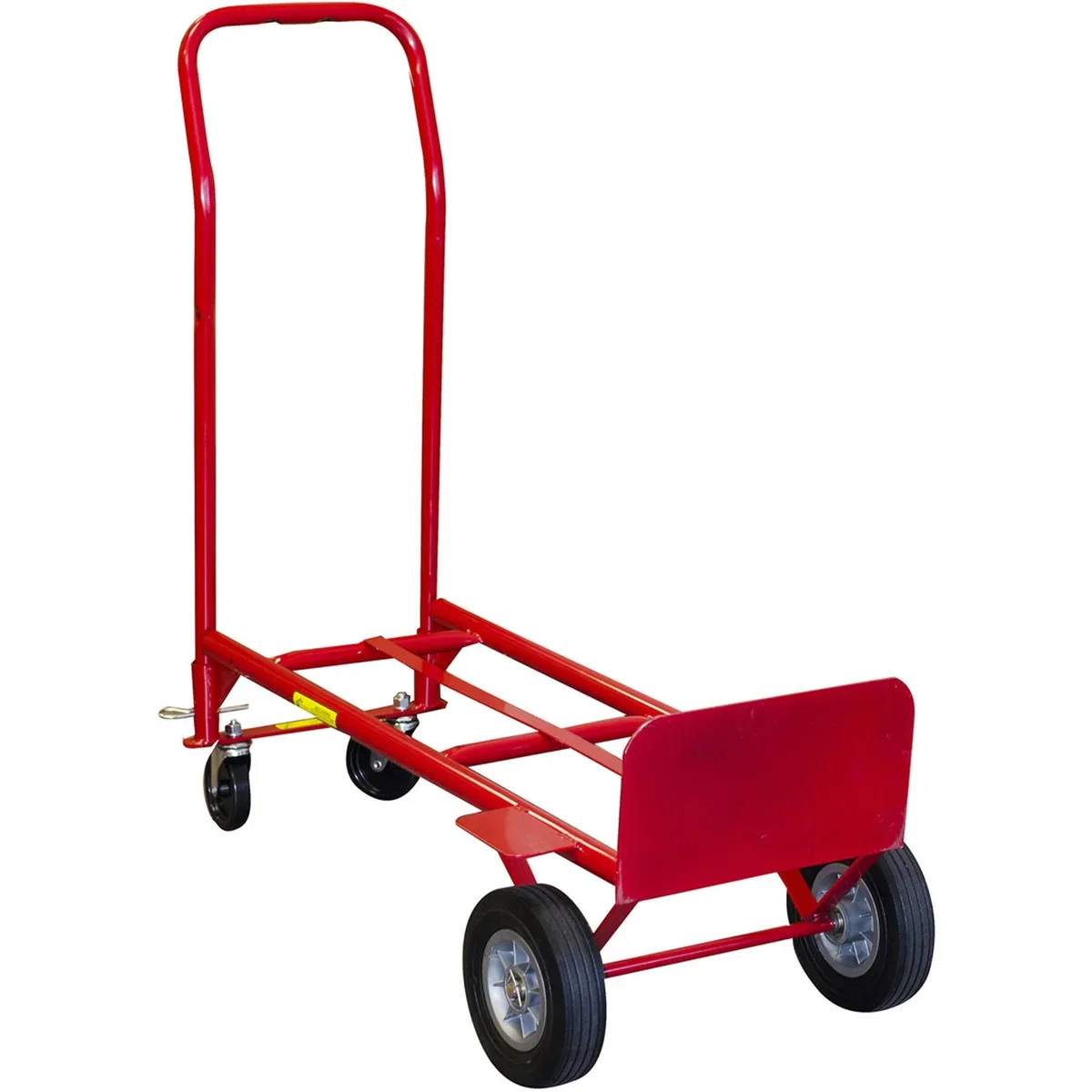 Milwaukee 35180, 600 lbs Steel 15.75 in x 19.5 in x 47 in Convertible Hand Truck 8234