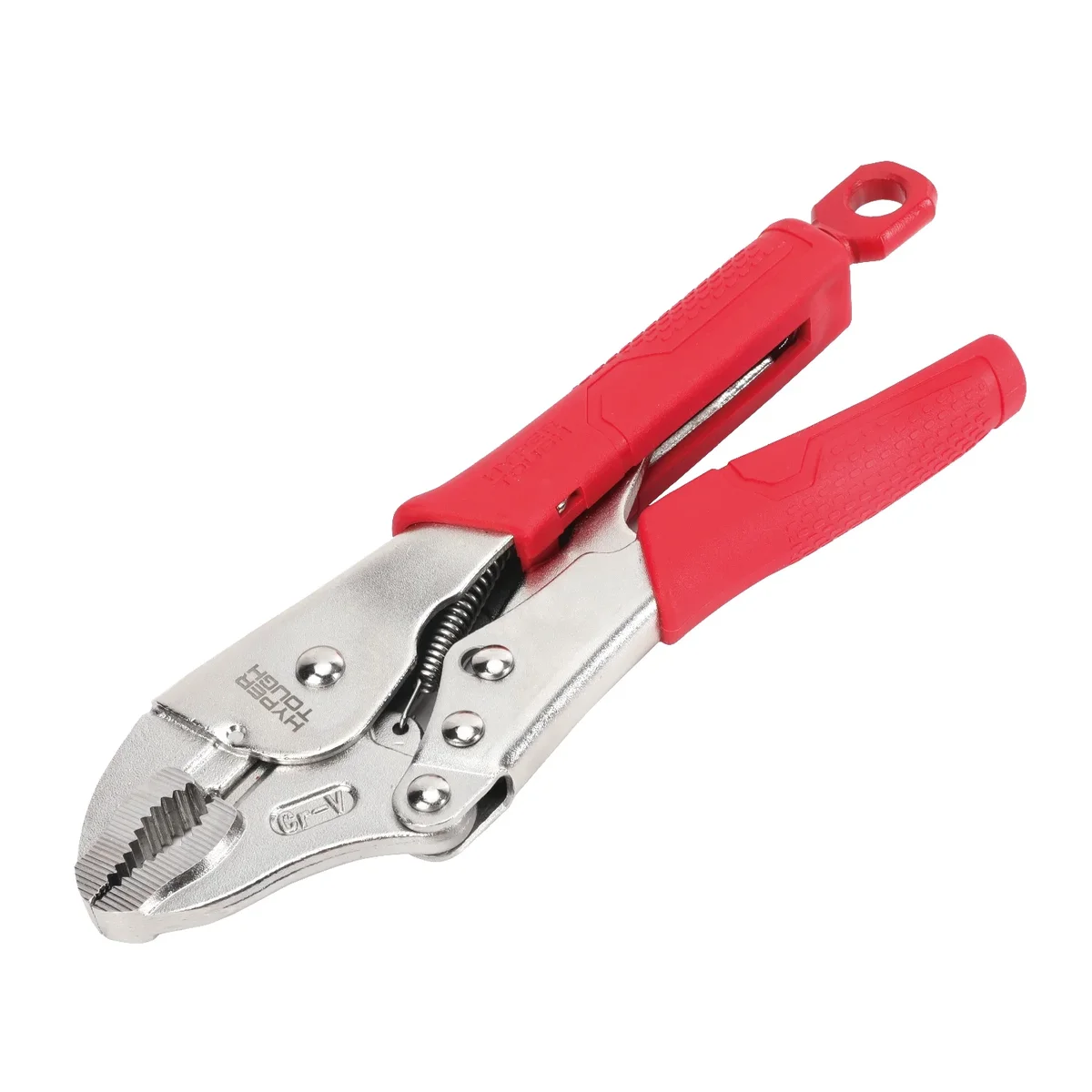 Hyper Tough 10-inch Curved Jaw Locking Plier with Triggerless Release 3143