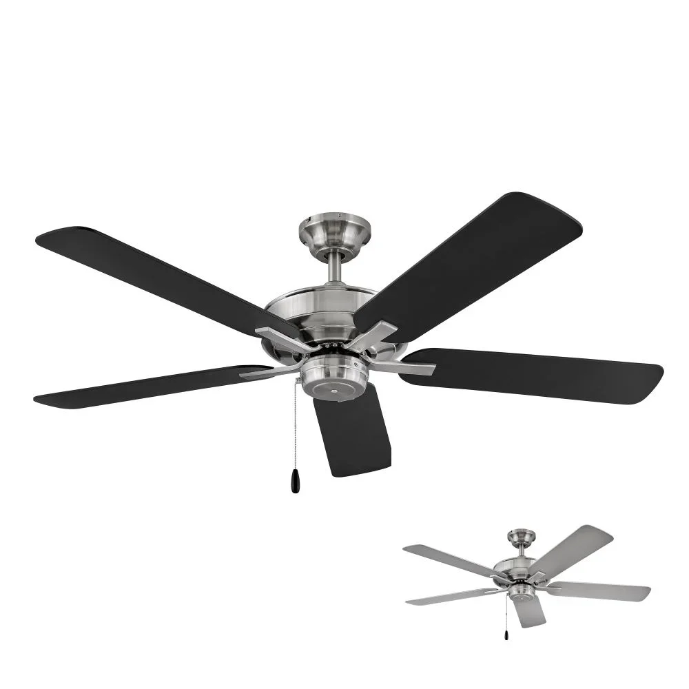 Hinkley Lighting 52 Inch 5 Blade Ceiling Fan-Brushed Nickel Finish Hinkley Lighting 903352Fbn-Nia 8907