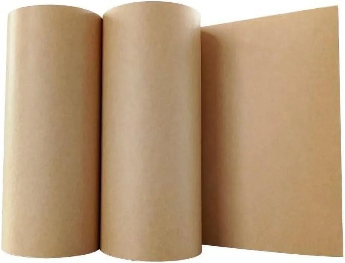 supplyhut 12" 30# 1200' Brown Kraft Paper Roll Shipping Wrapping Cushioning Void Fill 1856