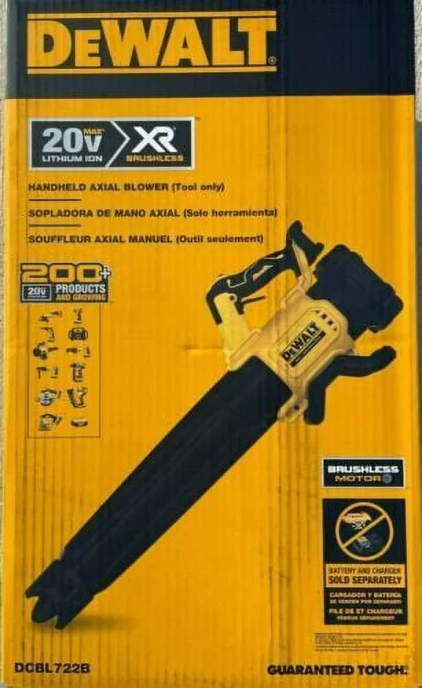 Everdaily Essentials Leaf Blower MAX XR DCBL722B Brushless Cordless - Handheld, Bare Tool 7424