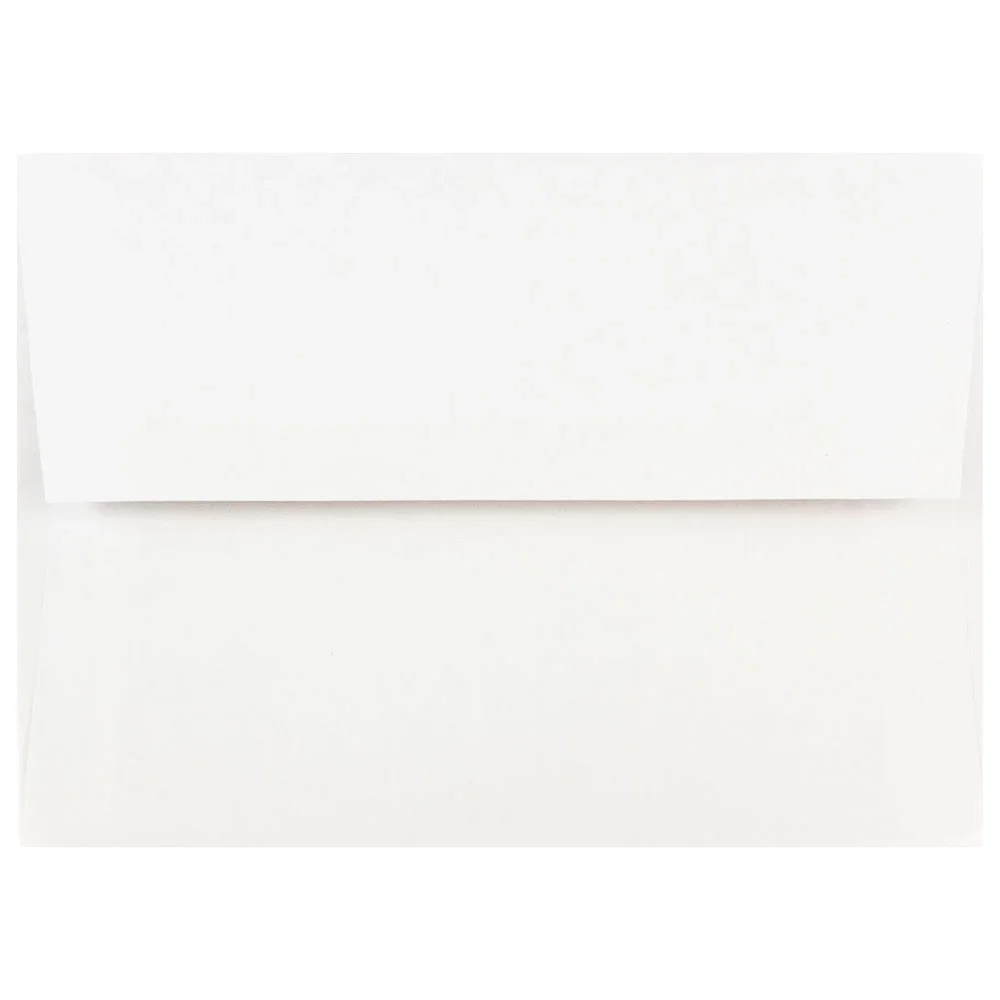JAM Paper A7 Invitation Envelopes, 5 1/4 x 7 1/4, White, 25 per Pack 4627