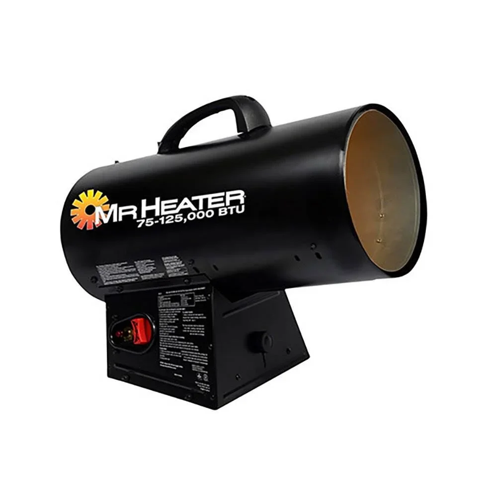 Mr. Heater 125,000 BTU Portable Forced Air LP Propane Heater 3619