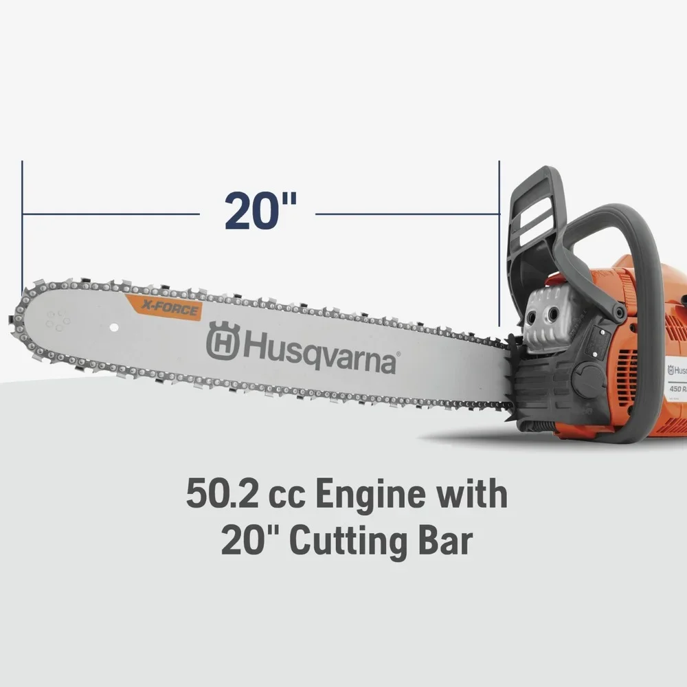 Husqvarna 450 Rancher 3.2 HP Gas-Powered Chainsaw 7493