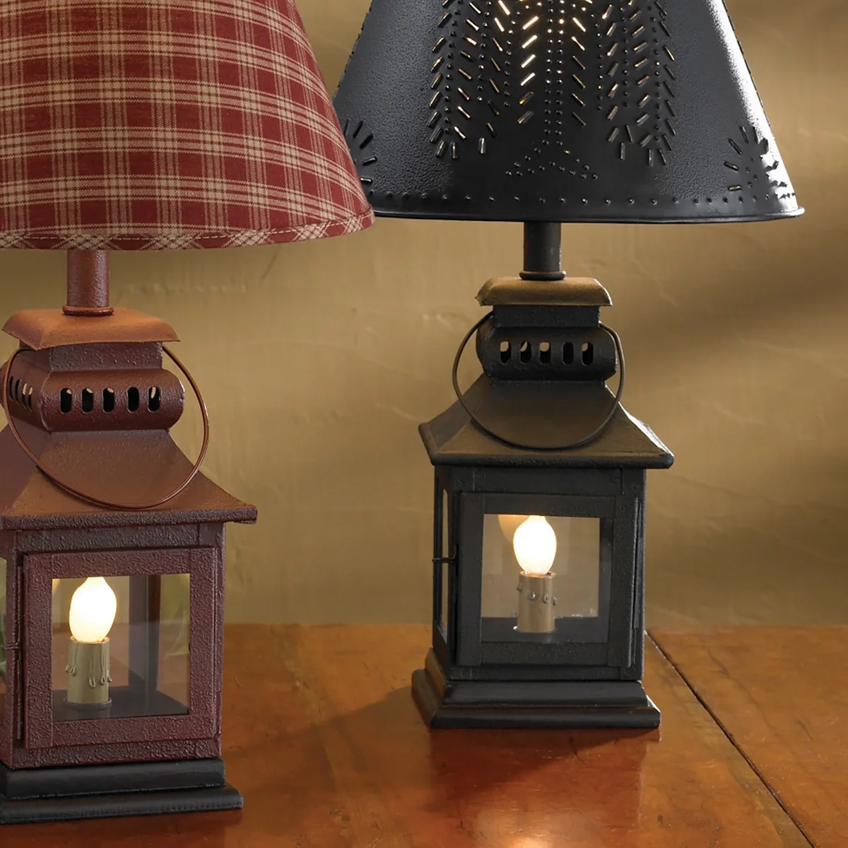 Everdaily Essentials Black Iron Lantern Lamp 20" Ref. 6230