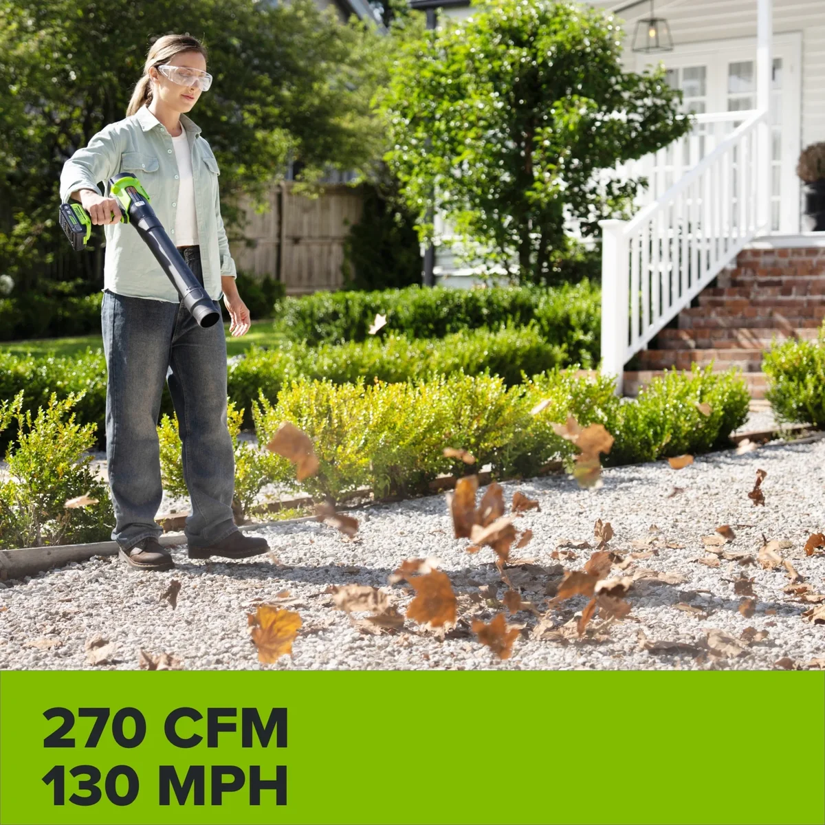 Greenworks PowerAll 24V 12" String Trimmer and 270CFM Handheld Blower Combo Kit, with (1) 3.0 Ah USB-C Batteries, 30W Charger CKS122A3 8931