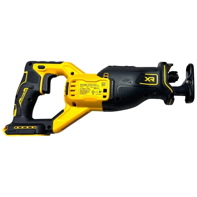 DEWALT 20V MAX XR Brushless Reciprocating Saw (DCS382B) – 1-1/8 in Stroke, Variable Speed, LED Light, Tool Only 4463