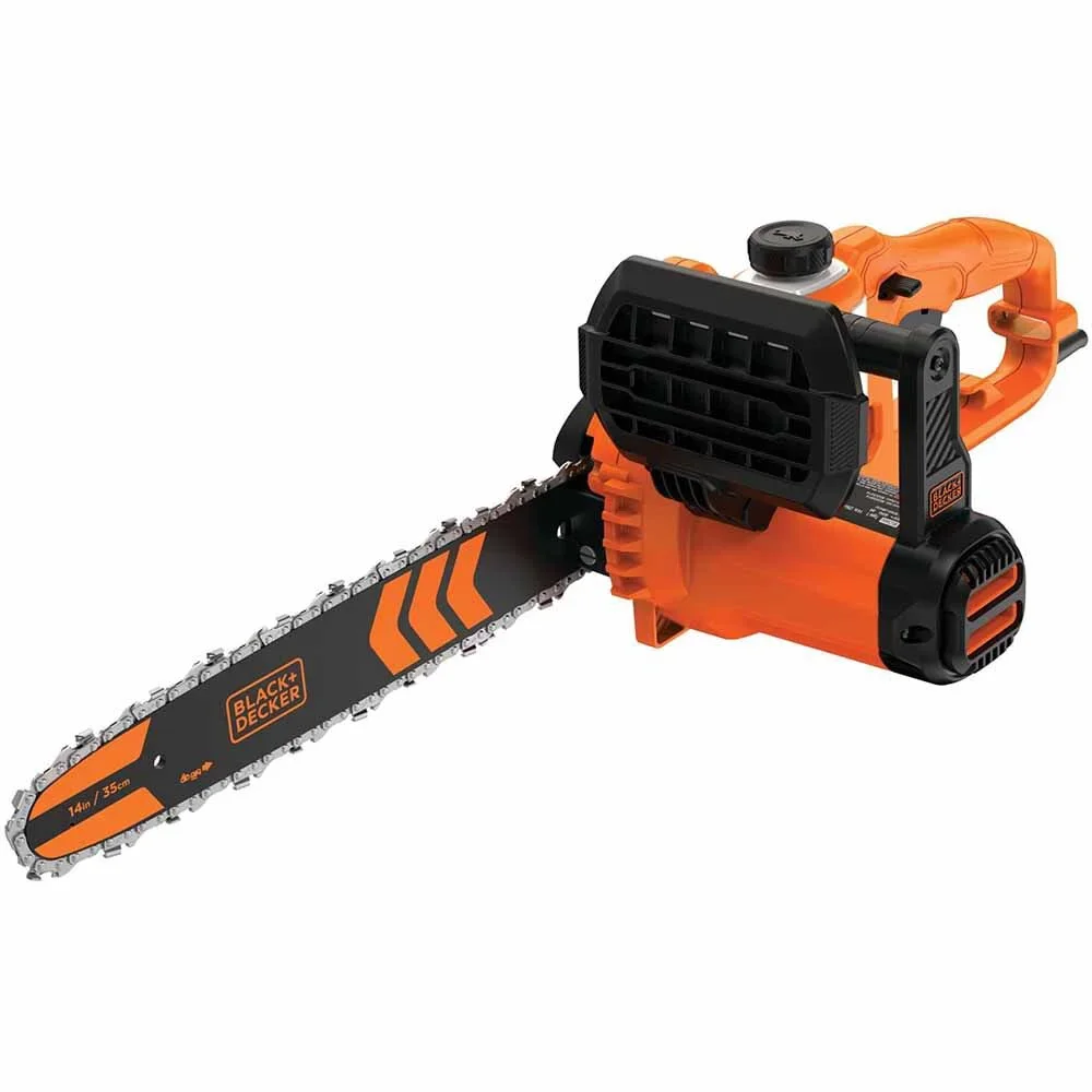BLACK+DECKER Black & Decker BECS600 8 Amp 14 in. Electric Corded Chainsaw 7547