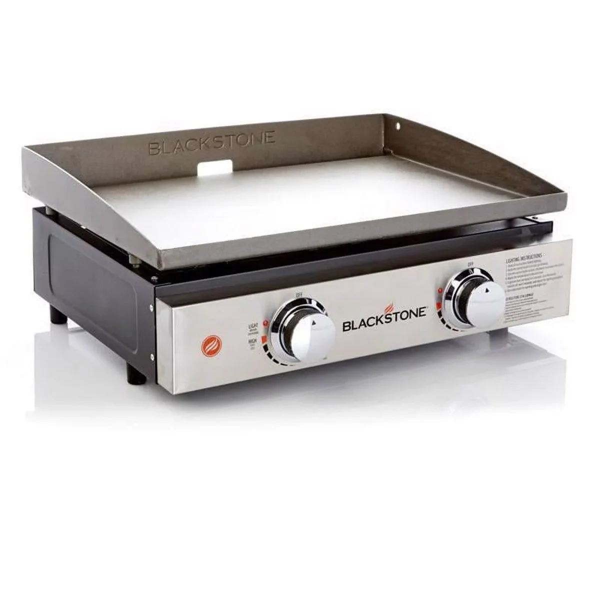 Blackstone 2-Burner 22'' Tabletop Griddle with Stainless Steel Front 5060