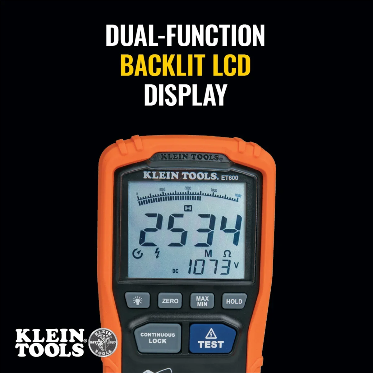 Klein Tools Insulation Resistance Tester 3010