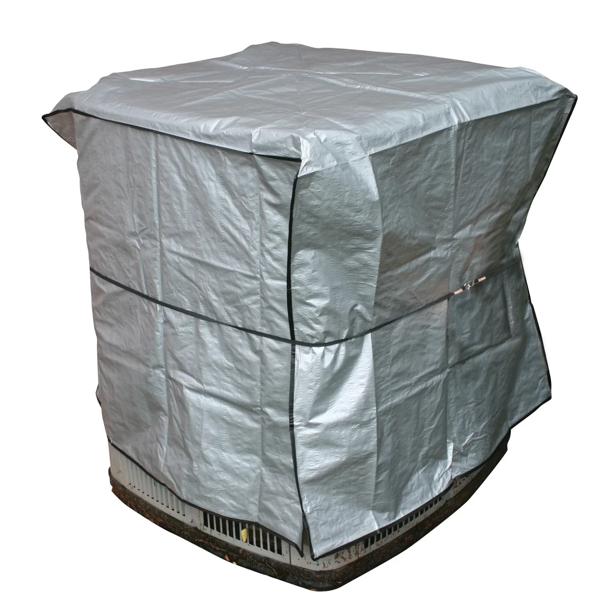 Everdaily Essentials 03772 Silver Air Conditioning Cover for Central Square Units Ref. 8986